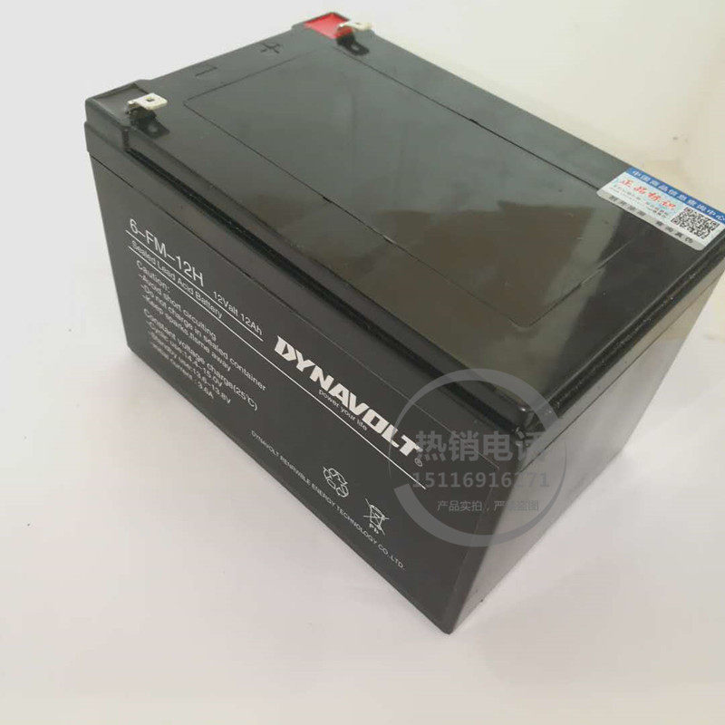 海利CP-60增氧气泵原厂配套DYNAVOLT蓄电池电瓶6-FM-12H 12V12AH