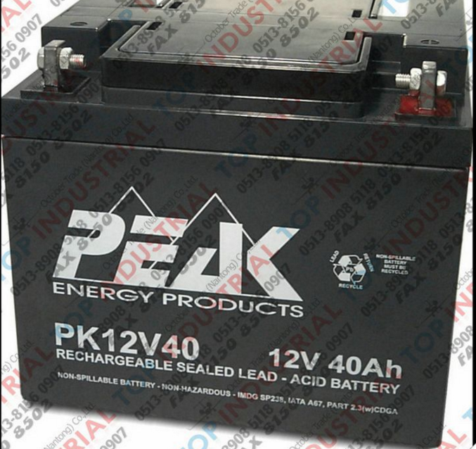 法国PEAK电池，PK12V40，...