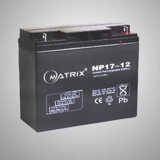 MATRIX矩阵蓄电池NP17-12 12V17AH铅酸UPS EPS后备储能电瓶电梯