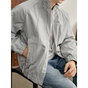 LUUD 山系露营多功能雪尼尔防风夹克外套男结构线设计工装冲锋衣