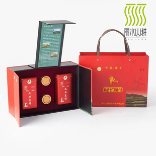 新茶明前春茶九曲景宁金奖惠明红茶125gx2礼盒特产茶叶核心产区