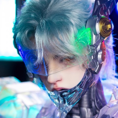 Ringdoll戒之人形 CIC发光面罩 铠甲战士 梦核原创正版BJD娃娃