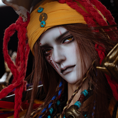 Ringdoll戒之人形 张角 诛魔令系列巫师 原创限定BJD娃SD叔体定金