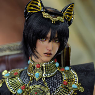Ringdoll戒之人形 埃及神话 原创正版 BJD娃娃SD叔体男 巴斯特猫神