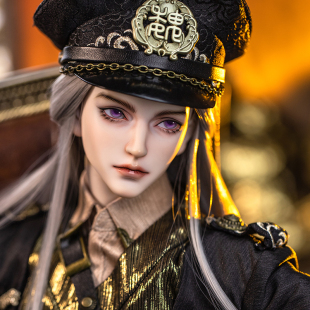 诛魔令系列 原创限定BJD娃娃SD叔体男 郭嘉军装 Ringdoll戒之人形