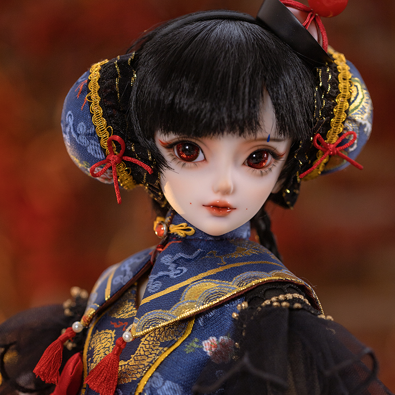 Ringdoll戒之人形 小海棠 金玉满堂装扮 官方原创BJD娃娃SD三分女