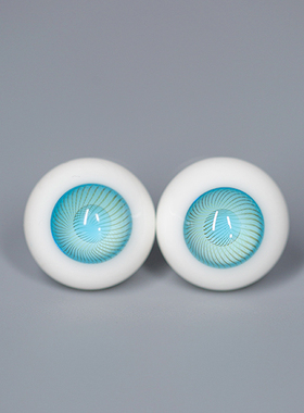 Ringdoll官方眼珠 BJD SD 娃娃绿色网纹眼珠 Re-55 14mmA品玻璃眼