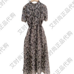 2025春夏款 国内代购 洒脱压褶连衣裙G90815288 Me读我专柜正品 Read