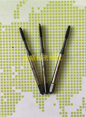 日本原装富士牌H.T.D黑色直槽先端丝锥M3X0.5M2X0.4M2.5X0.45丝攻