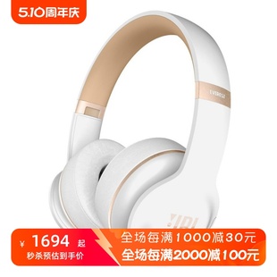 可折叠 白色 降噪 ELITE300无线蓝牙耳机 立体声 EVEREST 时尚 JBL