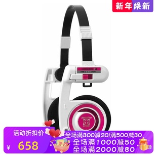 有线耳机 女友礼物 Porta 粉色 声音清澈 Pro 时尚 KOSS 头戴式