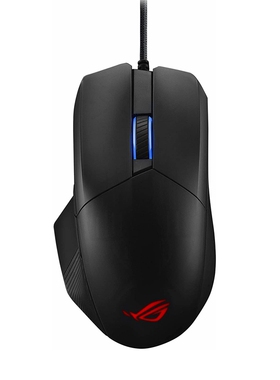 Asus/华硕 ROG Chakram Core 有线游戏鼠标 可编程 隐形按钮 黑色