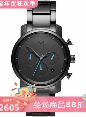 MVMT男士手表 石英机芯 Chrono多功能计时日期表盘腕表 防水50m