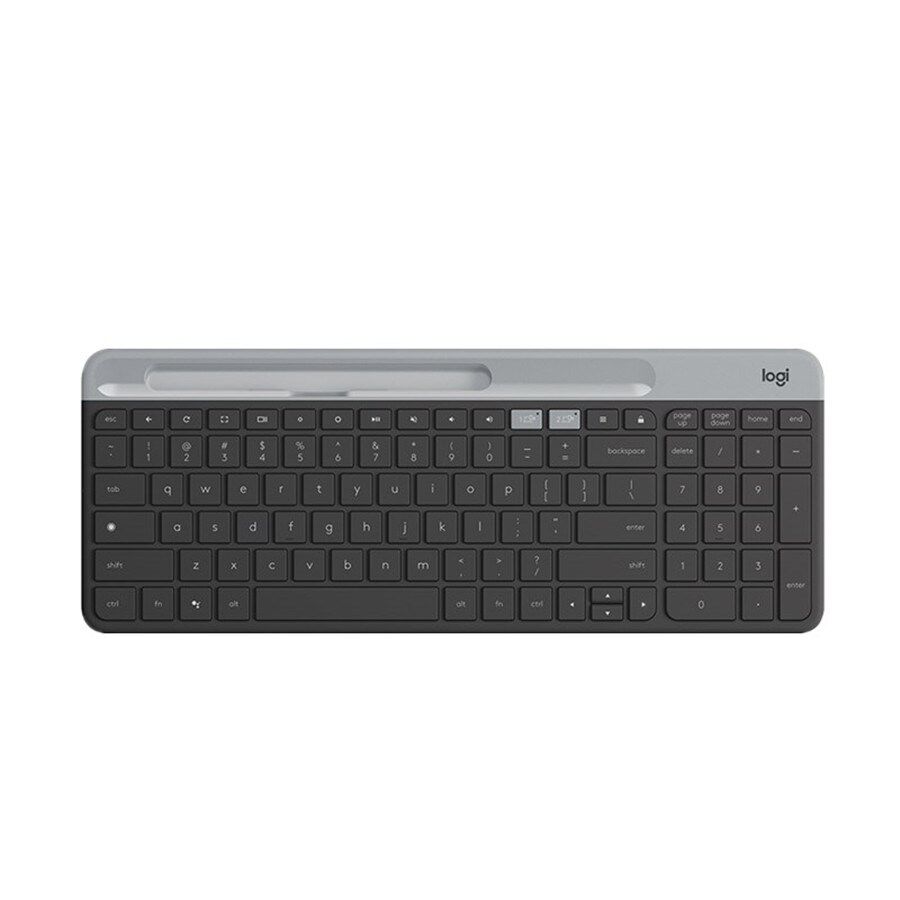 Logitech/罗技 K580 无线蓝牙键盘 轻薄 带插槽 手机 平板 多兼容