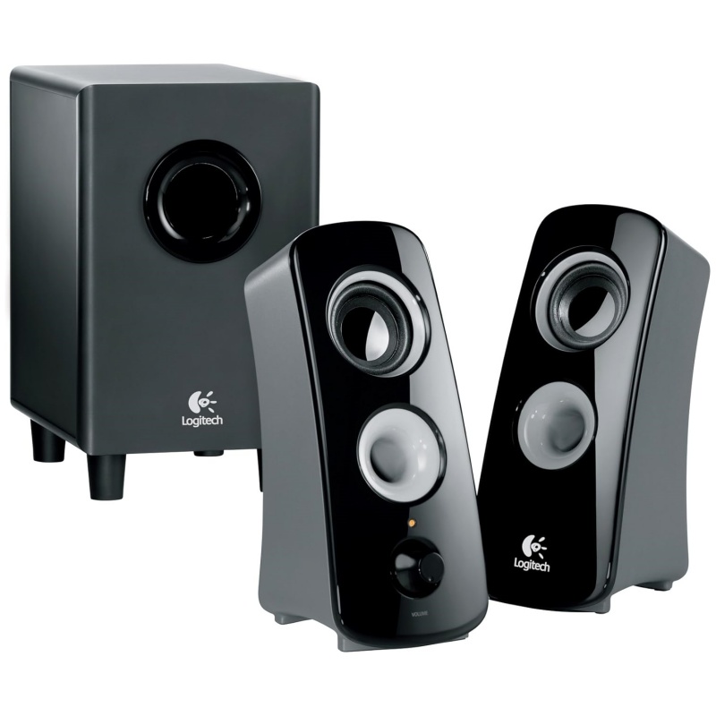 Logitech/罗技 Z323有线音箱 电脑多媒体音响 立体声 低音炮 黑色