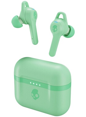 Skullcandy Indy Evo 真无线蓝牙耳机 运动 防水防尘 立体声 薄荷