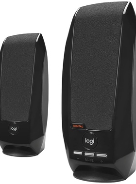 Logitech/罗技 S150电脑音箱 桌面 立体声 笔记本 PC 立体声 黑色