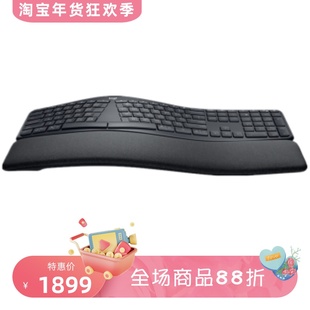 Logitech/罗技 ERGO K860 无线蓝牙键盘 多兼容 流线型 便携 办公