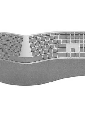 Microsoft/微软 3RA-00022无线蓝牙键盘 流线设计 办公 个性 灰色