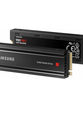 Samsung/三星 980 PRO 固态硬盘 带散热器 高速传输 M.2 新款 1TB