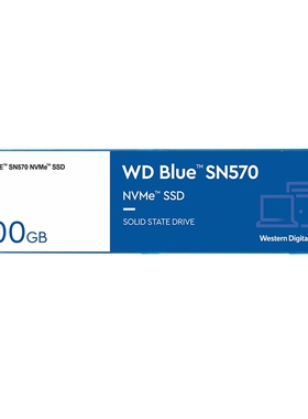 WD/西部数据 Blue SN570 内置固态硬盘 SSD 读取3500MB/s 500GB