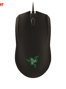 Razer/雷蛇ABYSSUS标准版 有线鼠标 游戏 办公 超低延迟 便携黑色