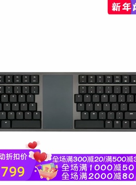KINESIS Form Split无线机械键盘 双模 单色光 带触摸板 电视新款