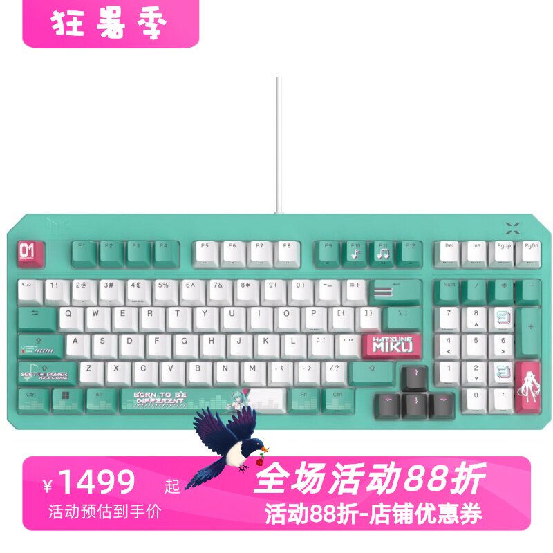 华硕GamingK3GenII机械键盘
