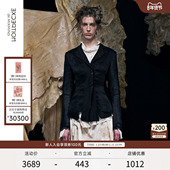 领散边工艺修身 短外套 春秋款 西装 TAK.L联名 EXCEPTION例外女装