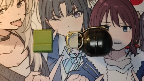 【雪绒花】82-2型 国产手榴弹 3D打印模型教具 PLA玩家福利