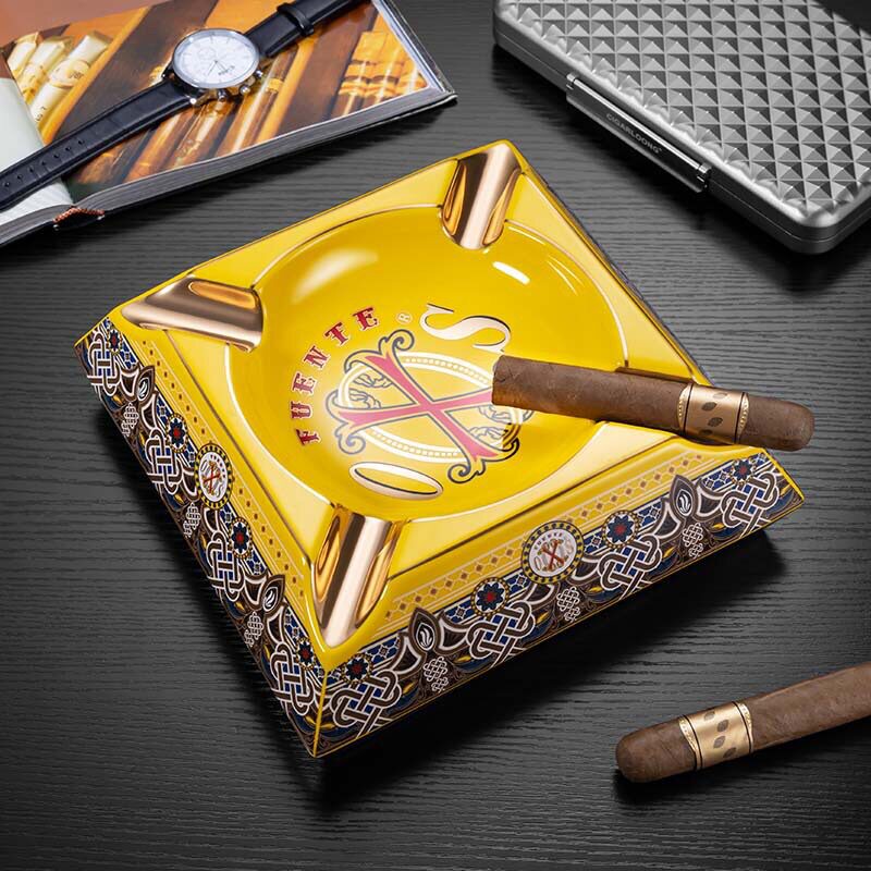CIGARLOONG茄龙茄龙雪茄烟灰缸大口径家用客厅装饰办公桌面摆件