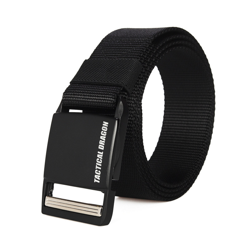 战术工业风磁力扣头尼龙腰带