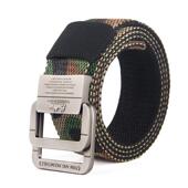 皮带合金双环扣 裤 韩版 牛仔青少年学生 腰带女 时尚 帆布腰带男士