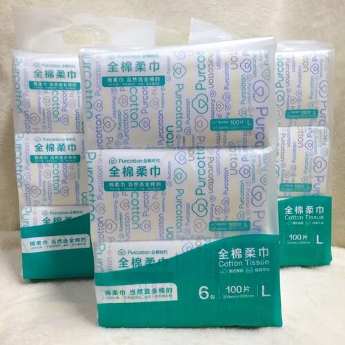 居家进口加厚18包棉柔巾