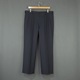 大码 韩国产 W92 装 西裤 深蓝色条纹羊毛混纺长裤 加肥宽松休闲男式