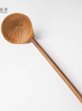 风骨点茶勺竹节杓拉面勺汤勺水勺