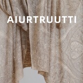 AiurtRuutti意式 老钱风古典 纯羊绒围巾外搭秋冬保暖披肩宝藏丝巾