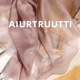 AiurtRuutti意式 戒指绒宠粉秋冬披肩大方巾 纯羊绒轻薄围巾外搭丝