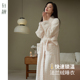 家居服 加绒加厚保暖珊瑚绒浴袍冬款 轩靓2026新款 法兰绒睡袍女冬季
