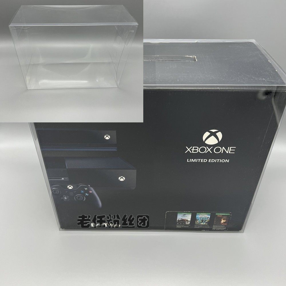 MICROSOFT XBOX ONE 콘솔용 투명 컬렉션 보호 상자 디스플레이 상자