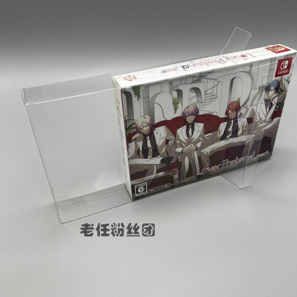 NS SWITCH OTOME 게임 LOVER PRETEND 일본판 한정판 보호 박스 컬렉션 디스플레이