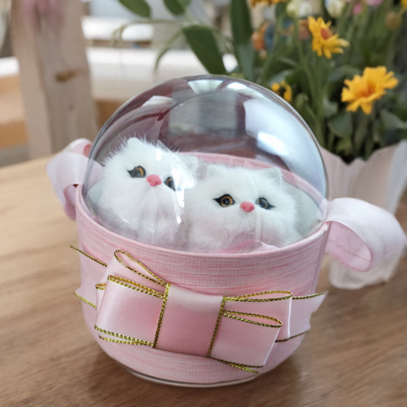 猫猫元素礼物八岁九岁女孩送女儿的生日礼物14岁以上女生桌面摆件