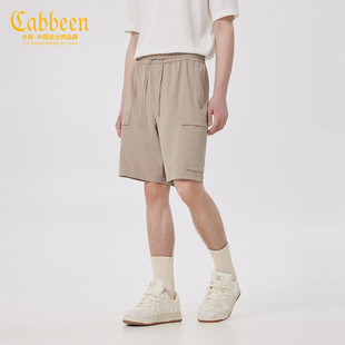 商场同款卡宾男装运动短裤夏季宽松裤子休闲舒适Y2242161009