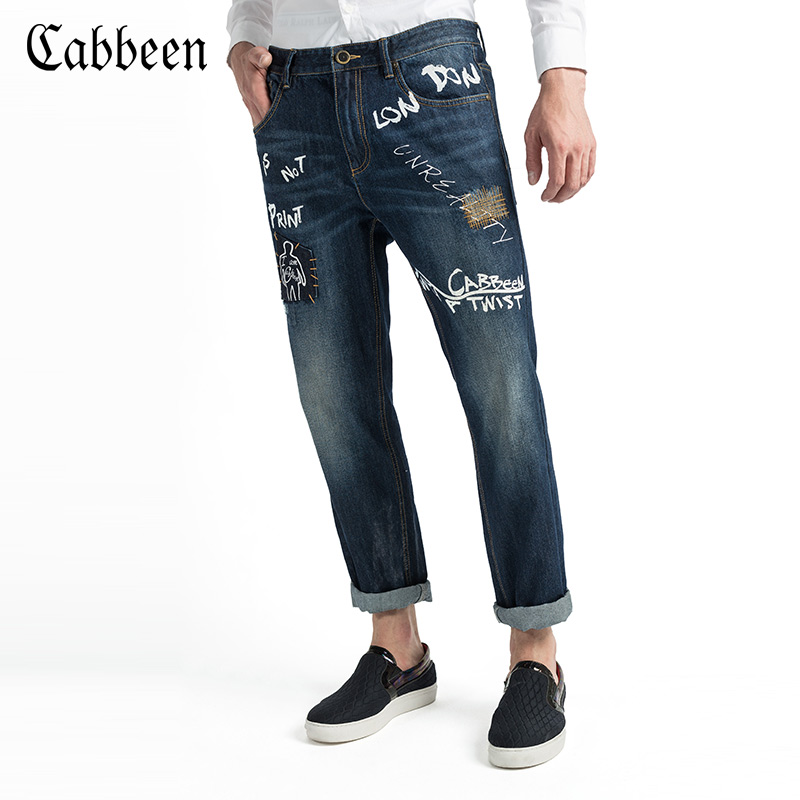 Jeans pour jeunesse CABBEEN en coton pour automne - Ref 1483574 Image 2