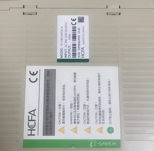 禾川HCFA伺服驱动器 SV-X4EA04DA-A，140w输入，拆机件