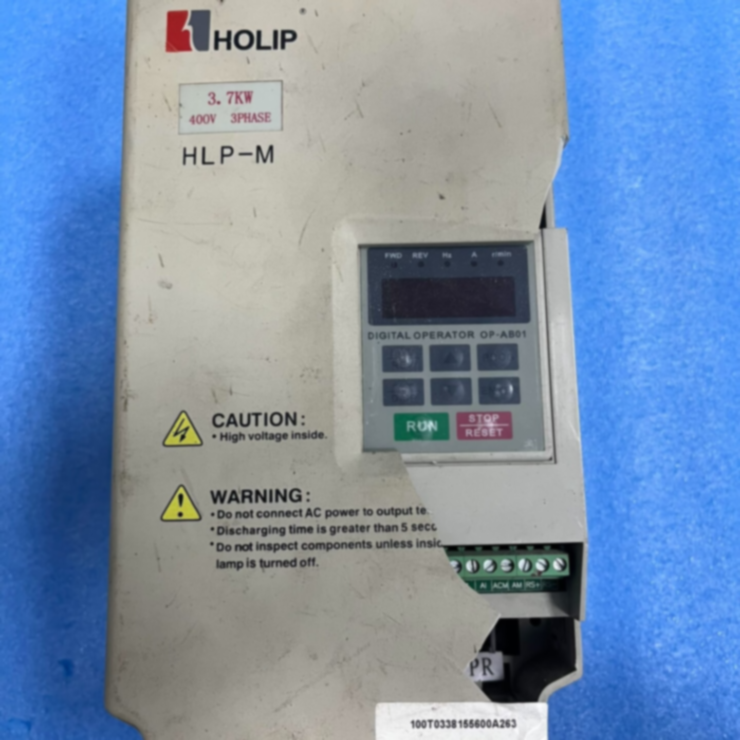 海利普HOLIP HLP-M变频器，3.7KW 400V，—议价