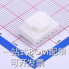 HX25034-6Y 压线端子胶壳 2.5mm 1x6P 原装现货