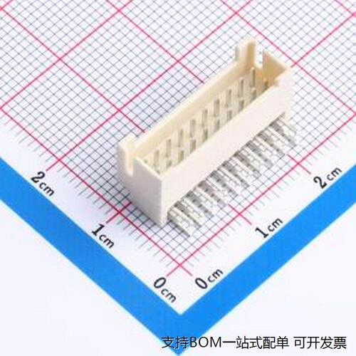 M2026R-2x10P排针弯插,