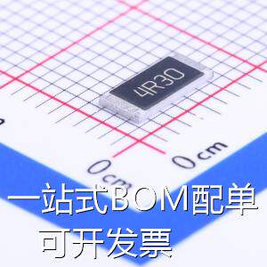 25121WF430KT4E 贴片电阻 厚膜电阻 4.3Ω ±1% 1W 原