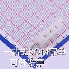 HX63080-3WAR 线对板/线对线连接器 6.35mm 1x3P 弯插 原装现货